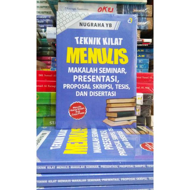 Teknik Kilat Menulis Makalah Seminar Presentasi Proposal Skripsi Tesis Dan Disertasi Shopee Indonesia