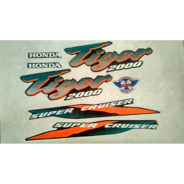 STRIPING/ STIKER TIGER TILAS SUPER CRUISER