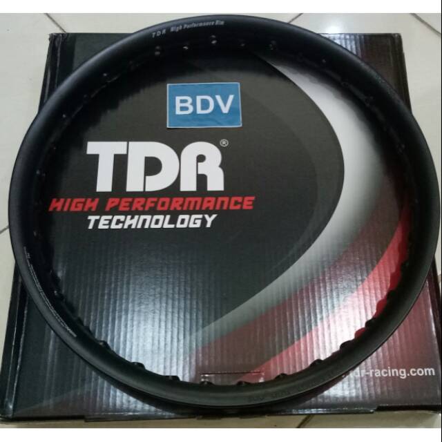 Velg TDR 250 X 17 U Shape Hitam (250 Ring 17)