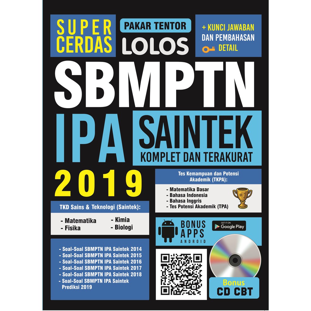 Buku Super Cerdas Lolos Sbmptn Ipa Saintek 2019 Laksana Shopee Indonesia