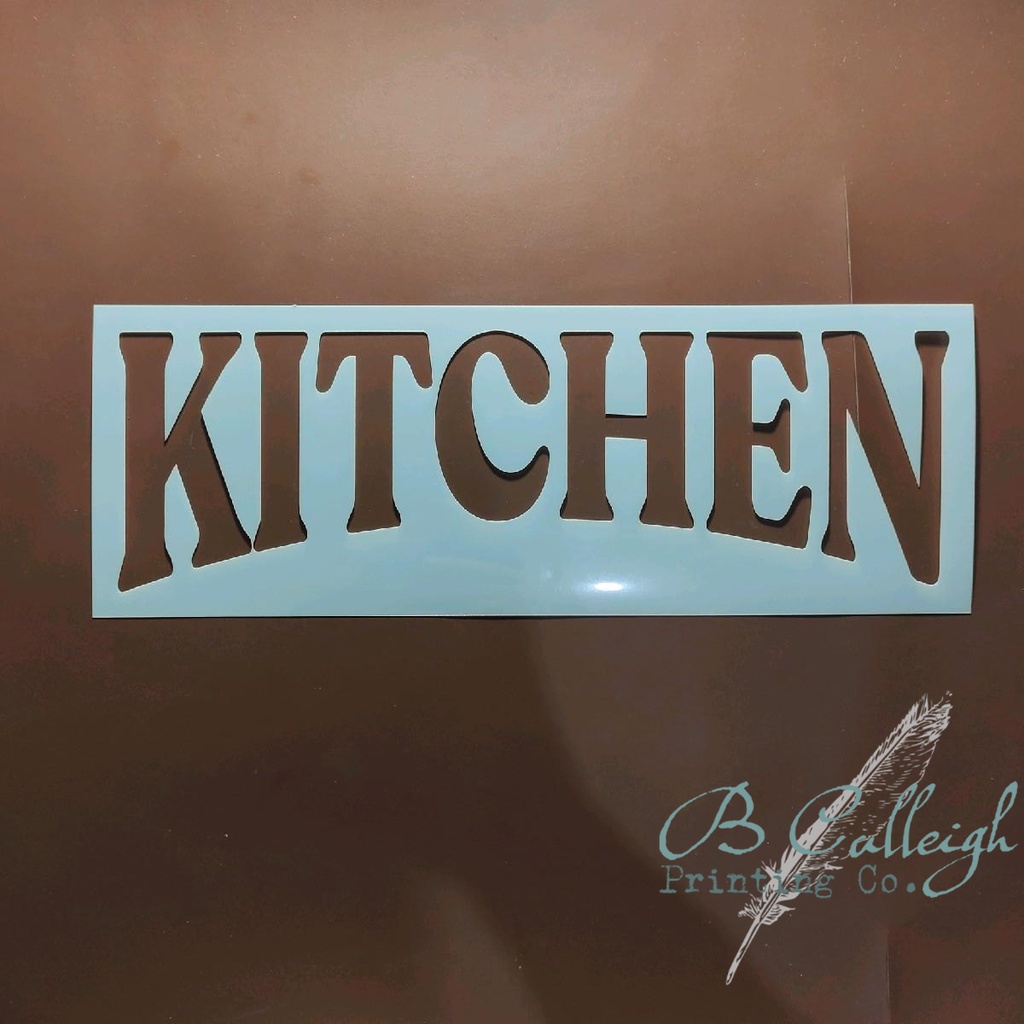 

Sign Stencil 10 x 29