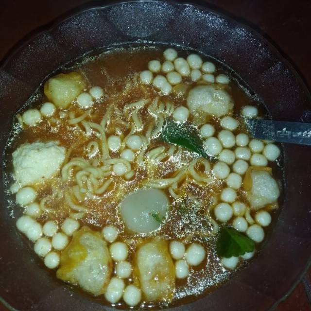 

Cilok kuah instan