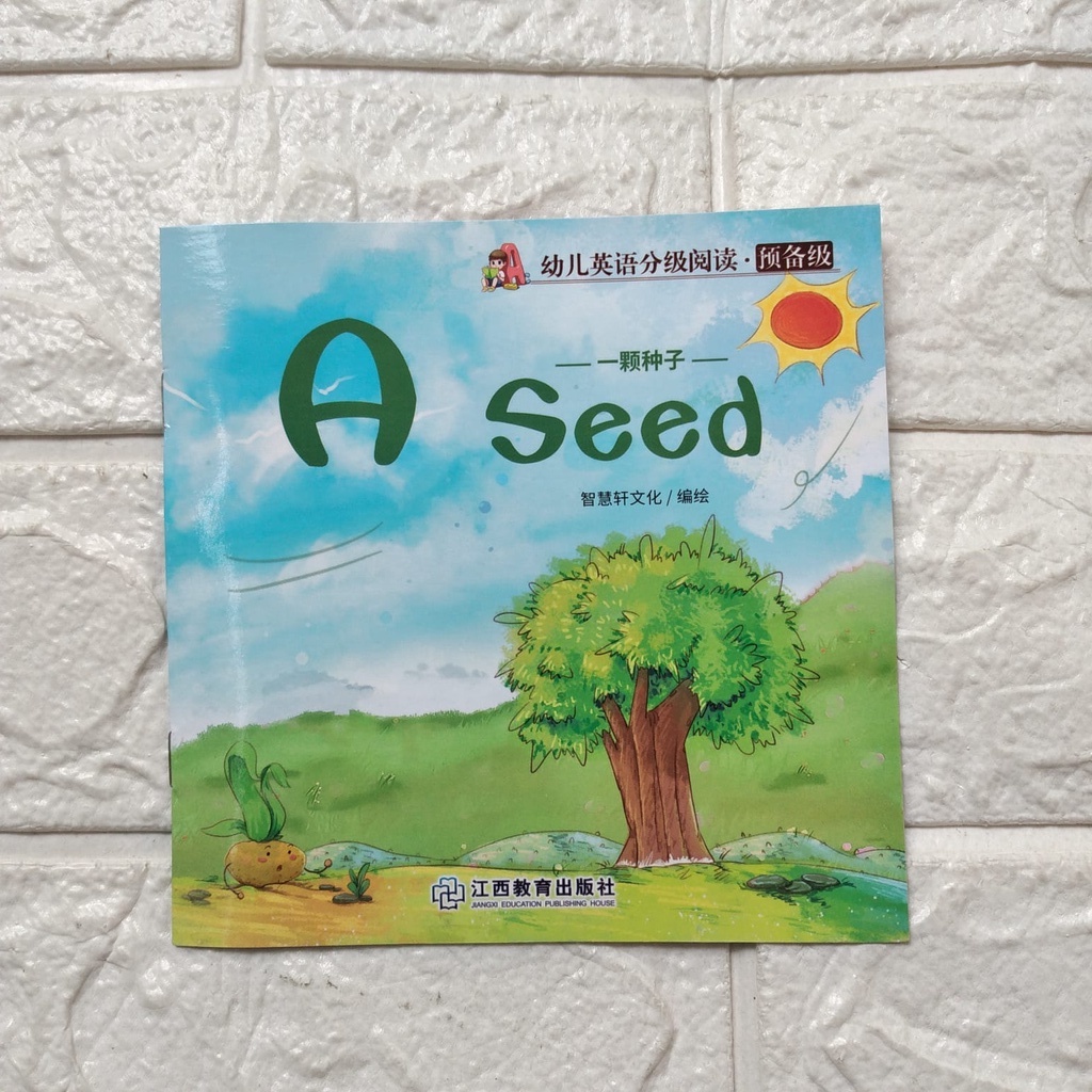 Buku Cerita Anak Import A SEED Paperback Smart Book Bahasa Inggris dan China