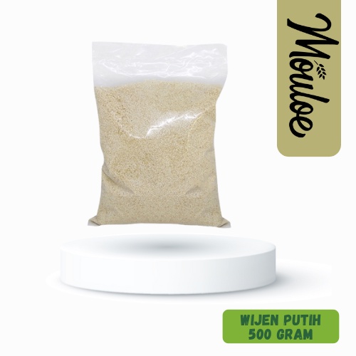 

BIJI WIJEN PUTIH 500G | MOuloemart | biji wijen untuk topping kue