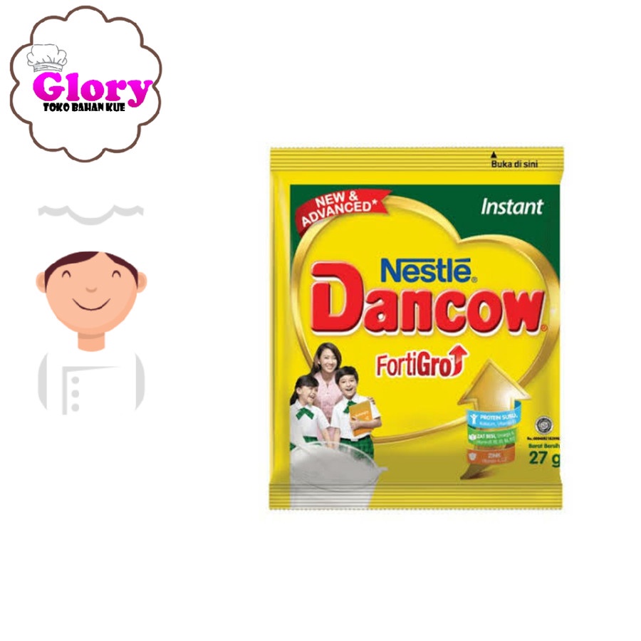 

dancow sachet putih 27gr