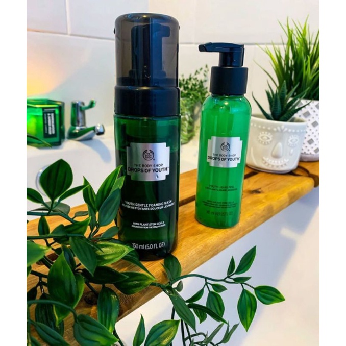 Jual The Body Shop Drops of Youth Gentle Foaming Wash 150ml(original