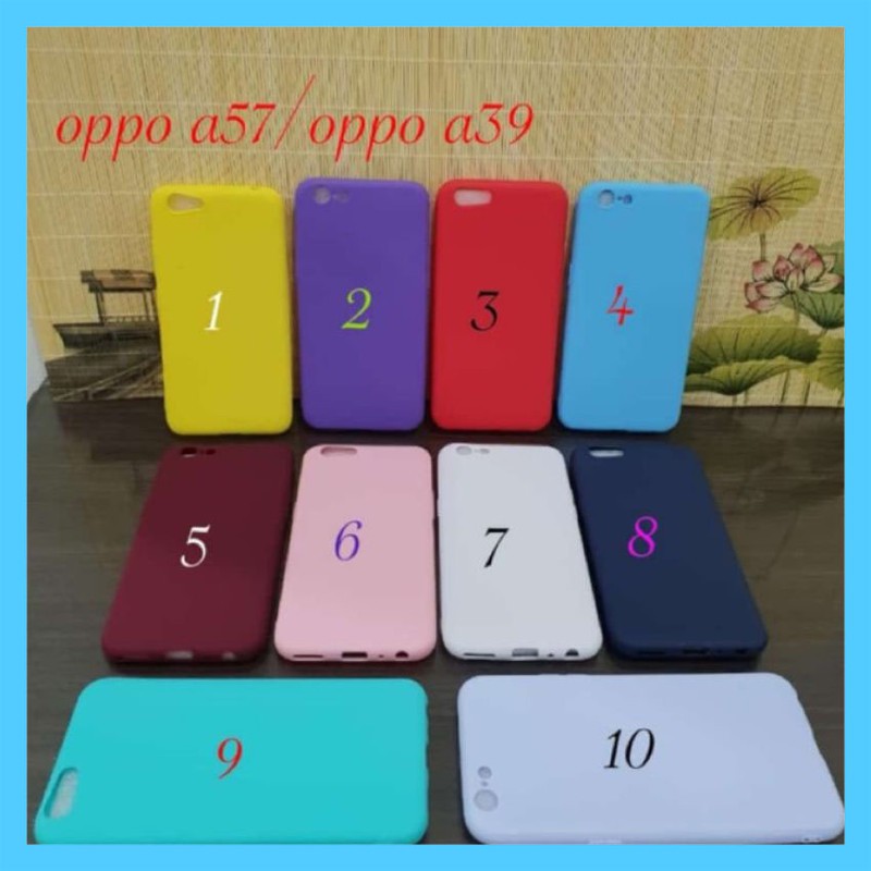 Soft Case Candy Oppo A57/A39