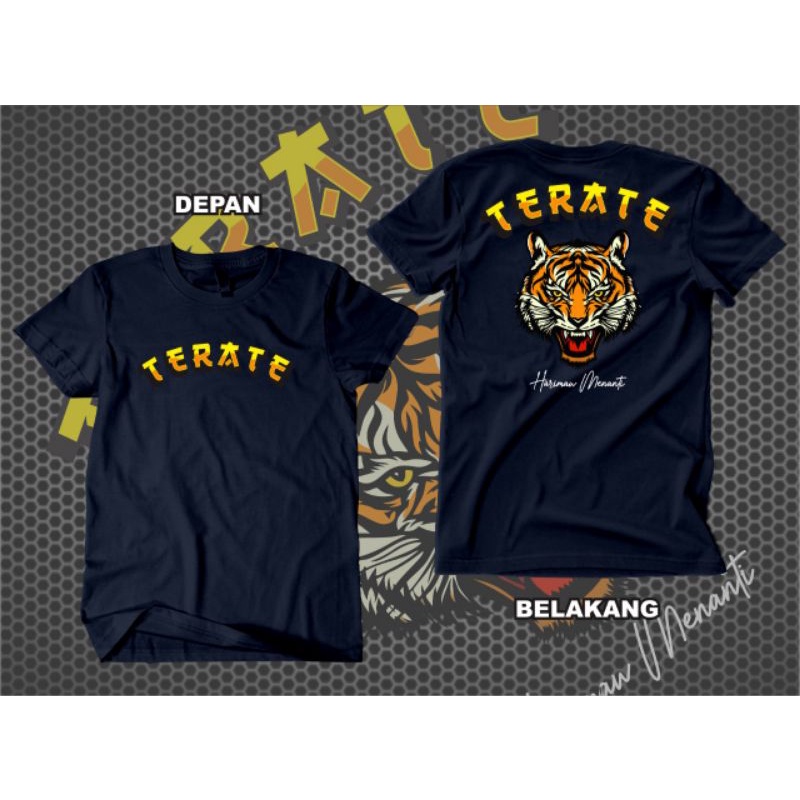 KAOS PSHT HARIMAU MENANTI TERBARU MURAH DISTRO KAOS TERATE KAOS SHTERATE