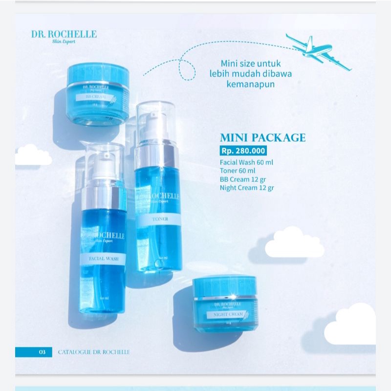 DR ROCHELLE CREAM ANTI AGING PAKET MINI