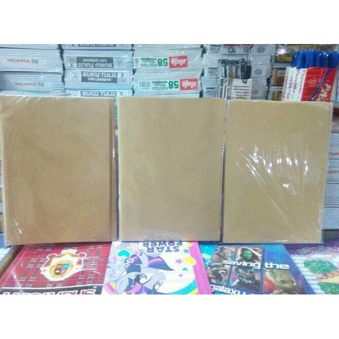 

BARU Sampul Kertas Buku tulis TEBAL, Sampul Kertas untuk Ukuran buku Maxy