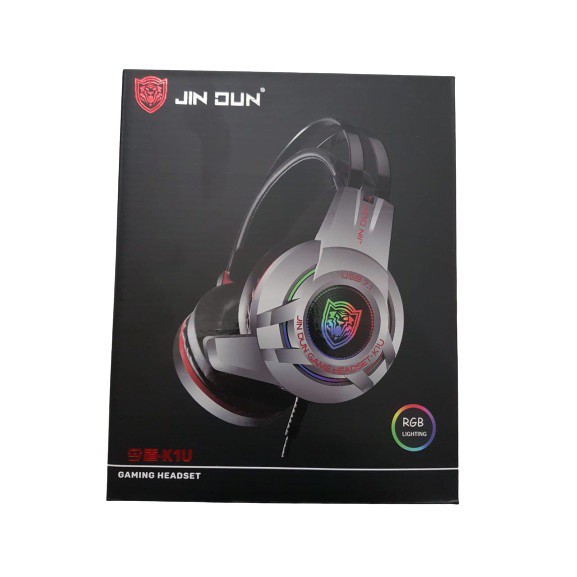 HEADSET GAMING JIN DUN K1U RGB