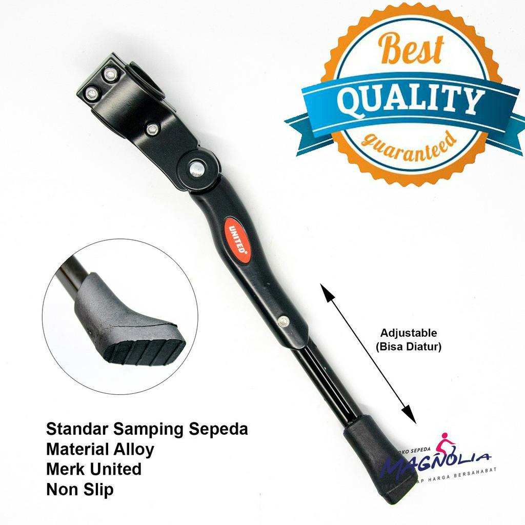 Standar Samping Sepeda United MTB 24 - 26 - 27.5 - Jagang Jagrak Sepeda Full Alloy
