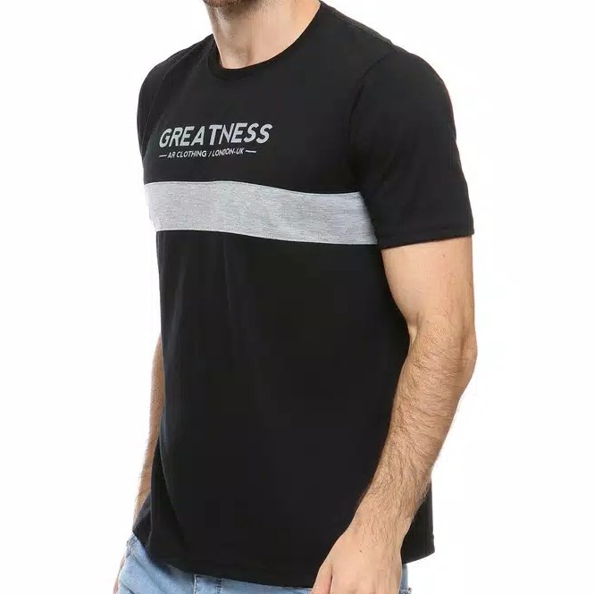 Kaos Greatness Hitam AR89