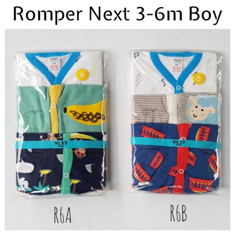 Baju Bayi Romper l Jumper Baby Baju Kodok Kado Lahiran Hadiah Kelahiran 3in1 Boy