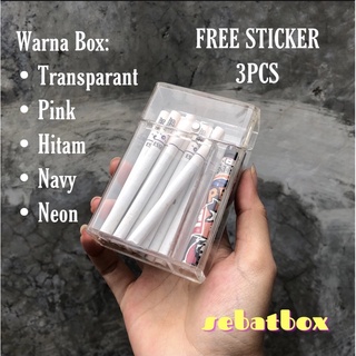 KOTAK ROKOK  AKRILIK  TEMPAT ROKOK AKRILIK  BOX ROKOK  