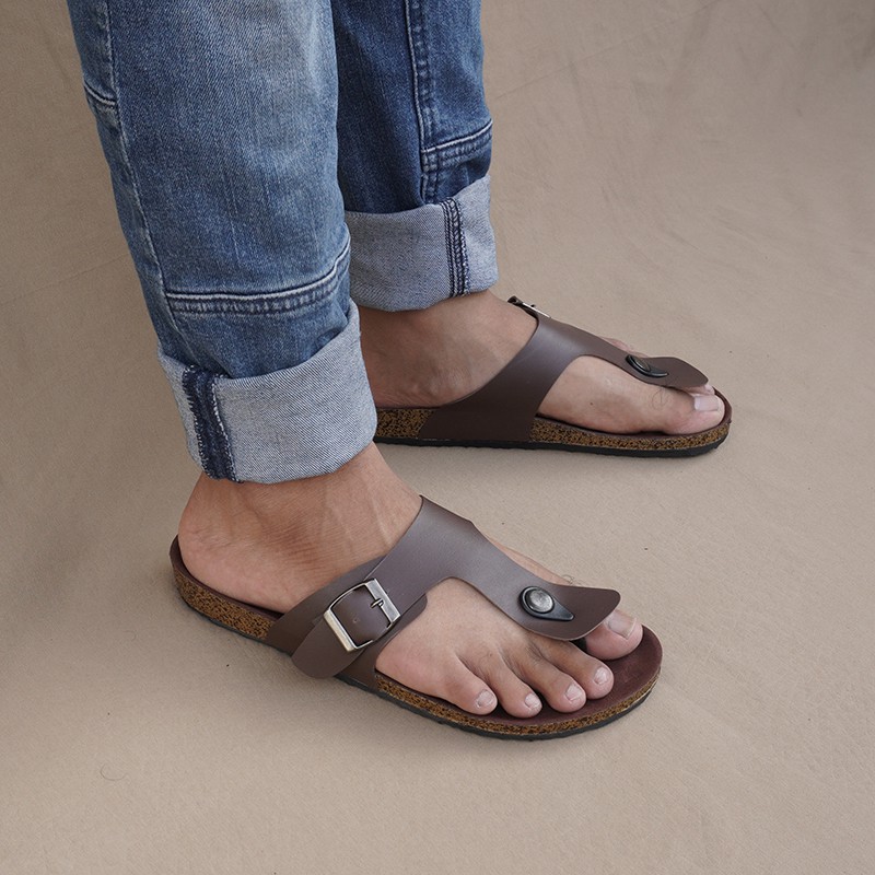 Sendal Pria Selop Briken Sandal Slip On Sandal Slide Selop Terbaru