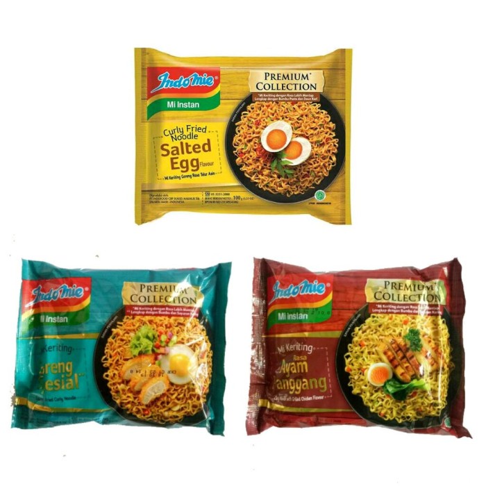 

Indomie Keriting All Variant