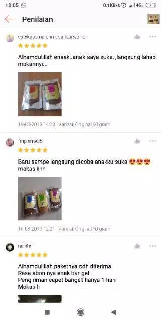 ABON SAPI ALBEE TANPA MSG TANPA PENGAWET LAUK PRAKTIS BERGIZI