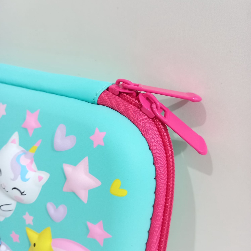 Tempat Pensil 3D Timbul Karakter Motif Ilama Tosca Kotak pensil Alpaca Unicorn  Lucu Kado ultah anak cewe Hadiah anak Perempuan