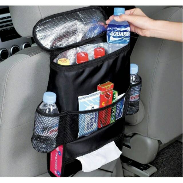 Kulkas Mini / Kulkas Portable / Pendingin Minuman / Tas Keranjang Pendingin Minuman Mobil