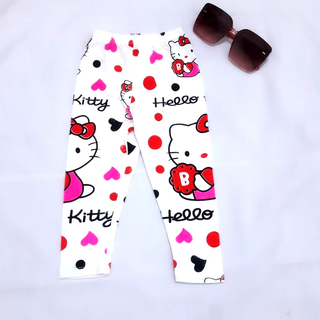 Legging Anak Spandek Usia 6 bulan sampai 2 Tahun / Leging Anak Perempuan Motif &amp; Polos / Jegging Anak