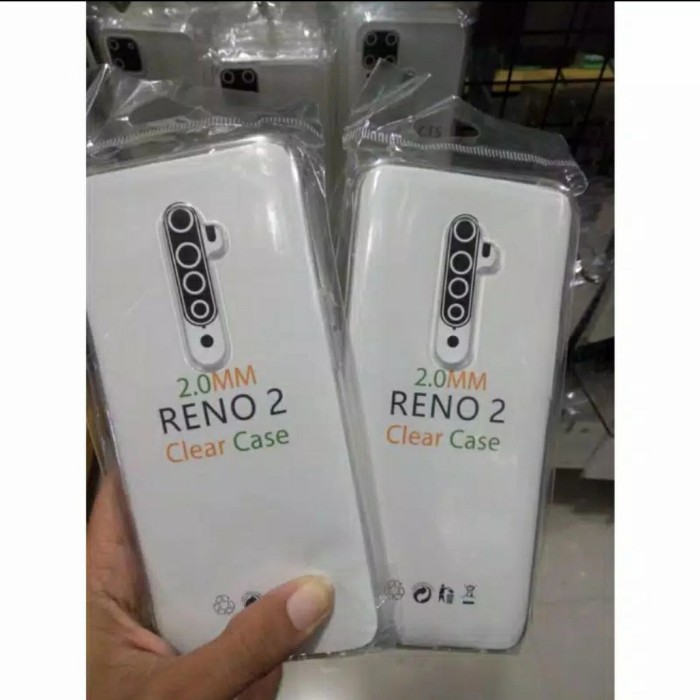 C/C- Softcase Clear Case Sillikon Kondom Case Bening Casing Oppo Reno 2 by POA