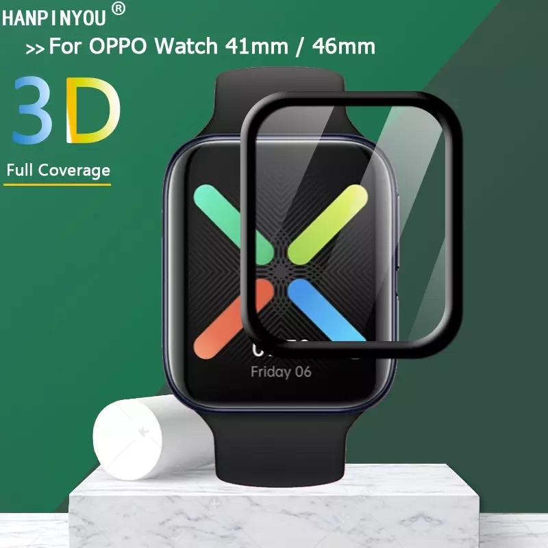 Oppo watch 41mm || Antigores Oppo watch 41mm Tpu Nano Full screen