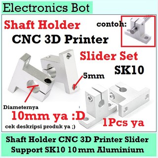  EBS Shaft Support Optical Axis Holder SK10 10mm Ball 