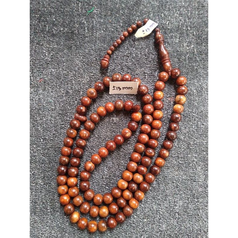 tasbih kokka bulat ± 13 mm ( 13mm ) 99 butir