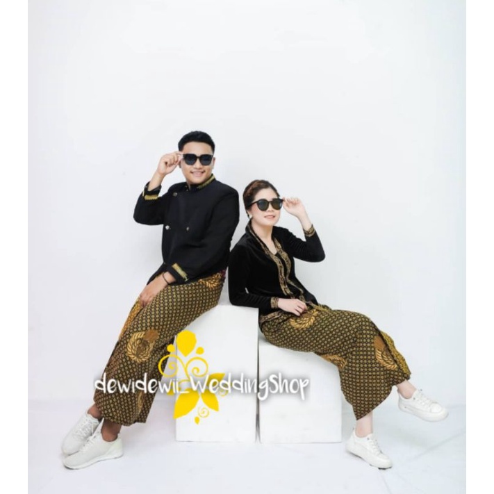 Baju Prewedding / Baju Adat Jawa, Motif Bordir - truntum garuda (MSTR)