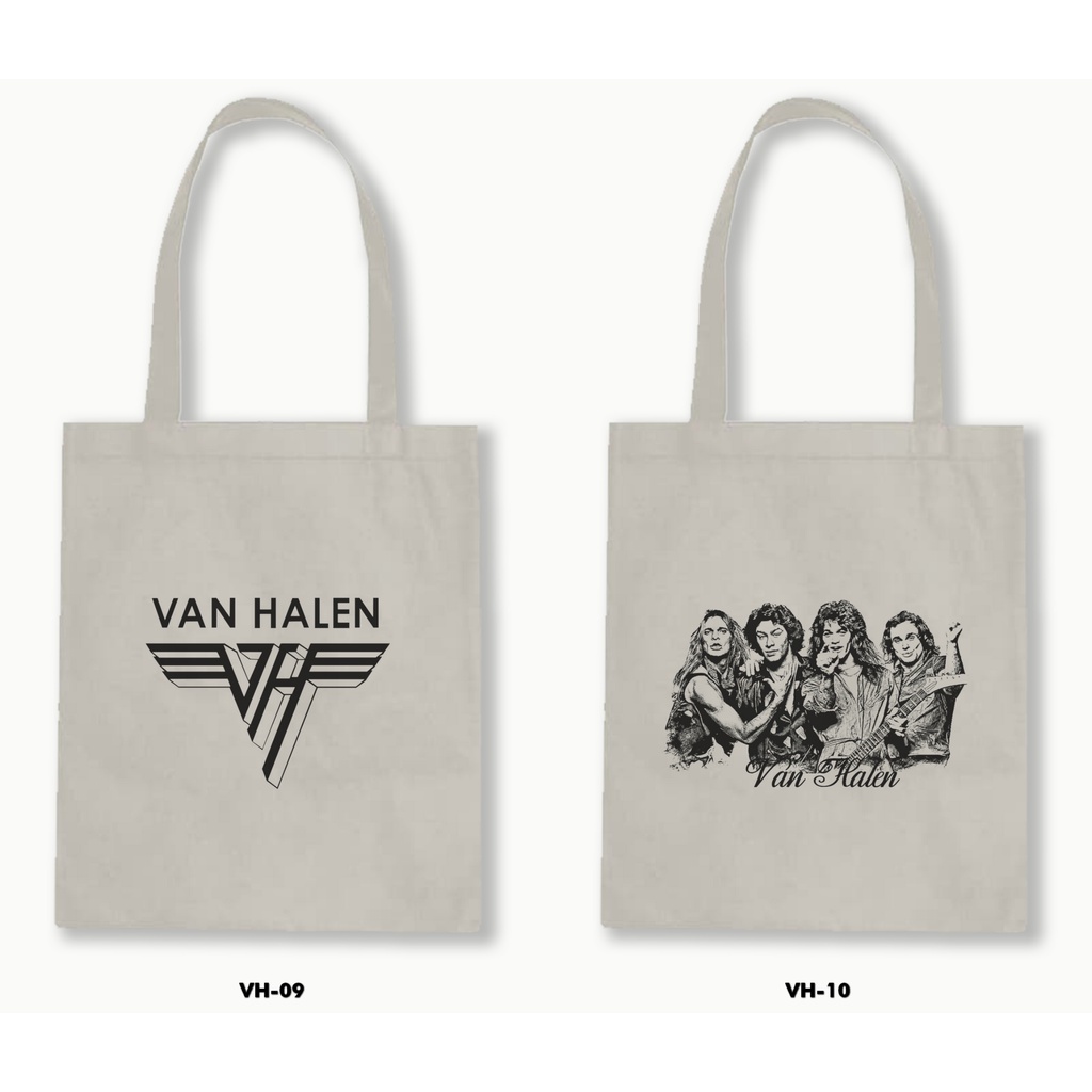 TOTE BAG BLACU - VAN HALEN