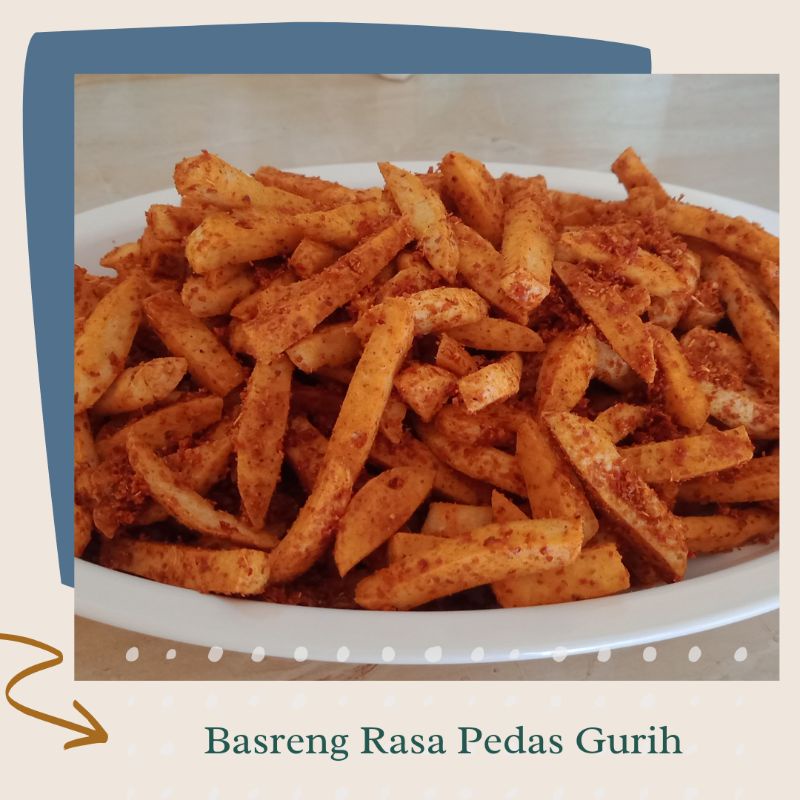 Stik Basreng Pedas Gurih