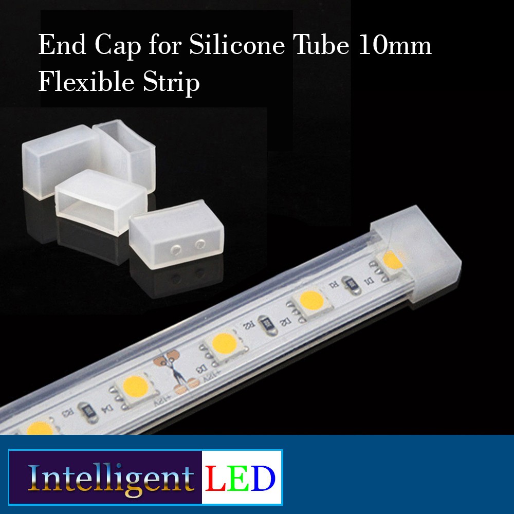 End Cap for Silicone Tube 10mm Flexible Strip