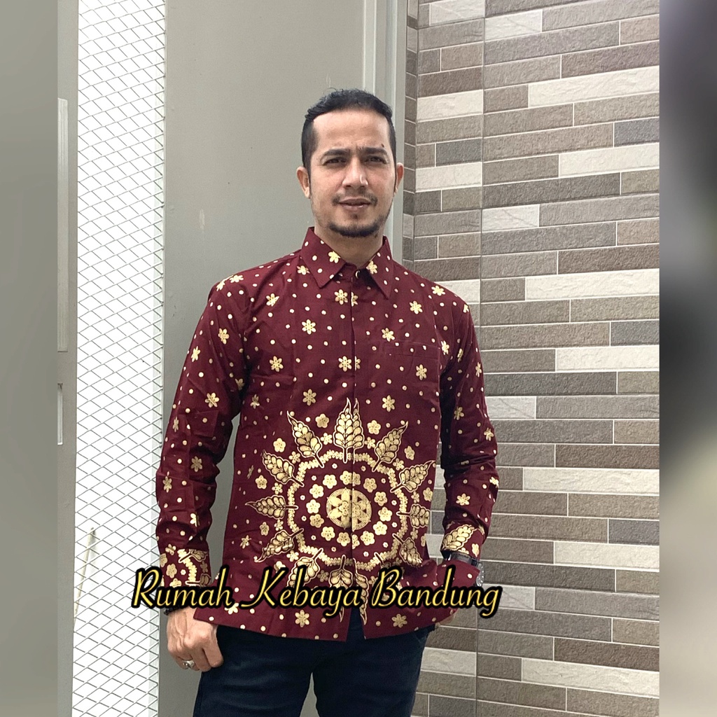 KEMEJA MOTIF MATAHARI REAL PIC  BATIK COUPLE SONGKET CEWEK FOTO LAIN RUMAH KEBAYA BANDUNG RUMAH SONGKET BANDUNG