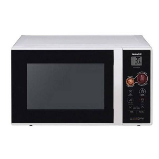 Microwave Sharp R-21A1(W)-IN - Oven Mikro Berdaya 399W dengan LCD Display dan One Touch Auto Sensor