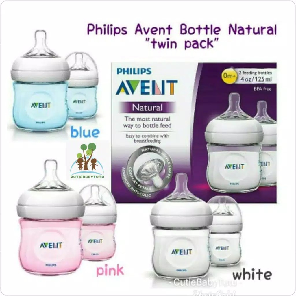 PHILIPS AVENT Botol Dot Susu Bayi Philips Single Bottle Natural ORIGINAL-BAYI ONLINE SHOP