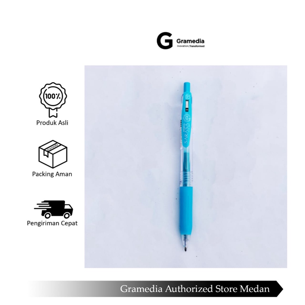 

Gramedia Medan - ZEBRA SARASA CLIP 0.5 LIGHT BLUE