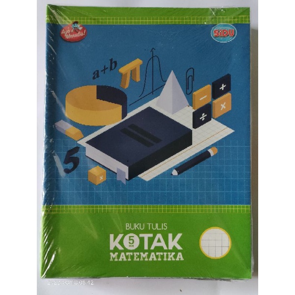 

1 Pack Buku Tulis kotak matematika Sidu isi 38 lembar