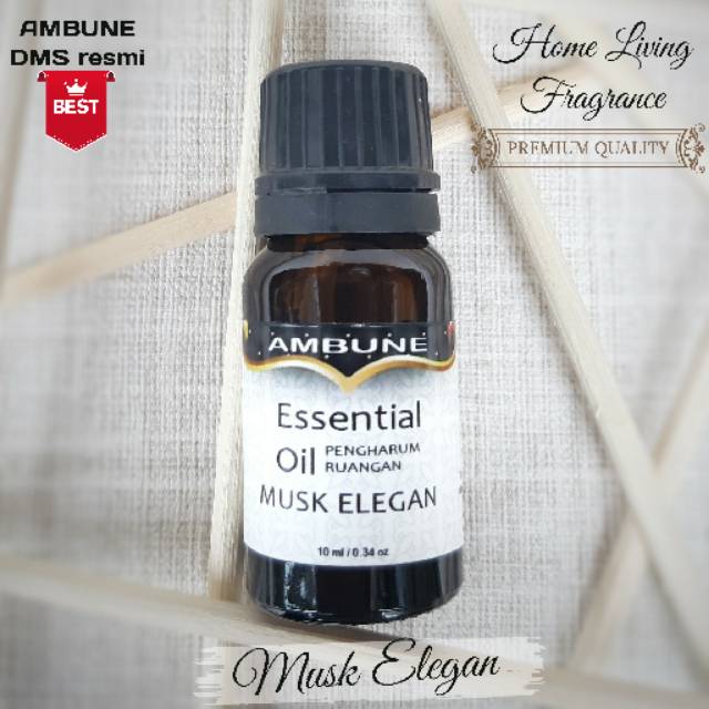 Musk elegan Essensial oil 10 ml - 2 pcs ambune