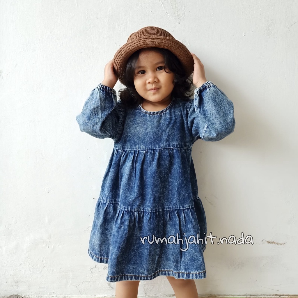 DRESS JEANS ANAK PEREMPUAN