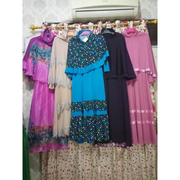 Gamis Set Hijab PL
