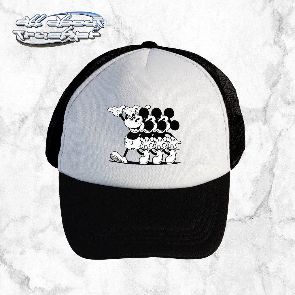 Glitching Mickey 001 | Trucker Hat | All About Trucker