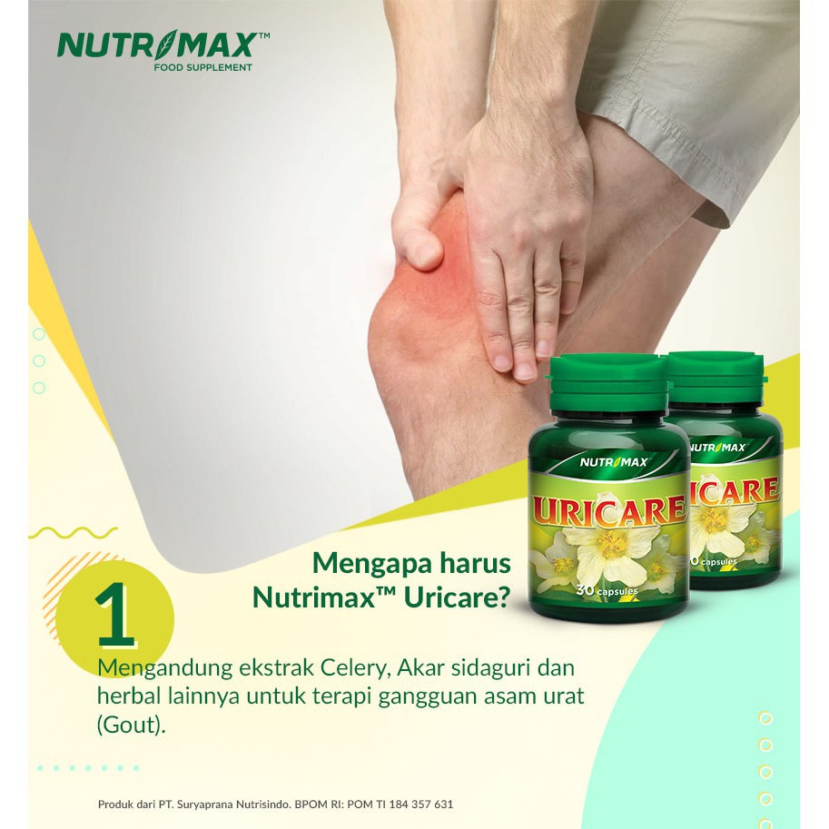 NUTRIMAX Uricare Suplemen Kesehatan