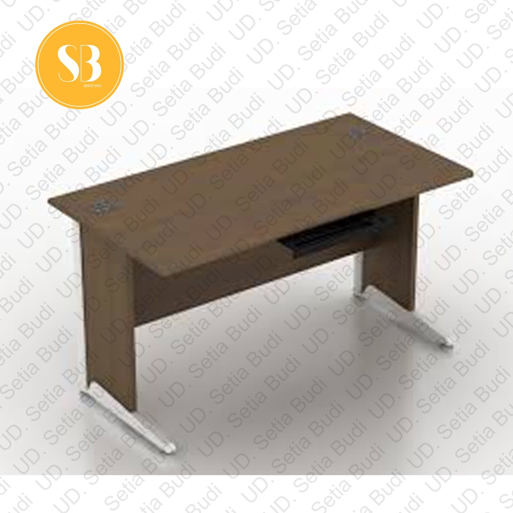 Meja Kantor Tanpa Pedestal Modera AOD 7514 140x75x75 A-Class