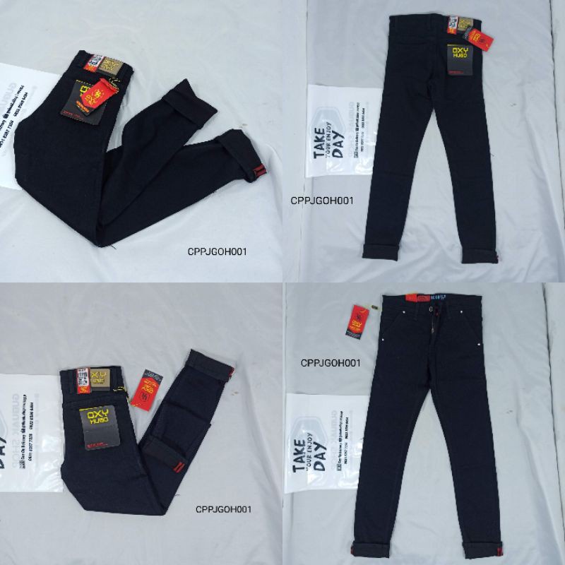 Celana panjang slimfit pria OXY HUGO original  Chinos Soft