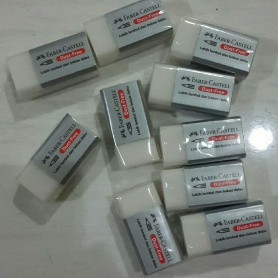 

PENGHAPUS FABER CASTELL DUST FREE 18 72 30 - Putih