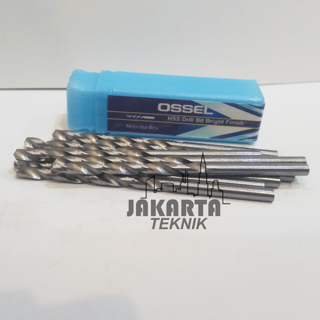 Mata Bor Besi Putih 3.5mm OSSEL - MATA BOR BESI PUTIH 3.5MM OSSEL(10PCS)