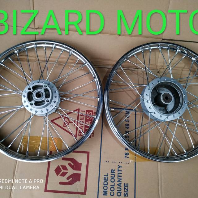 Velg pelek jari jari standar honda revo absolut-blade old original