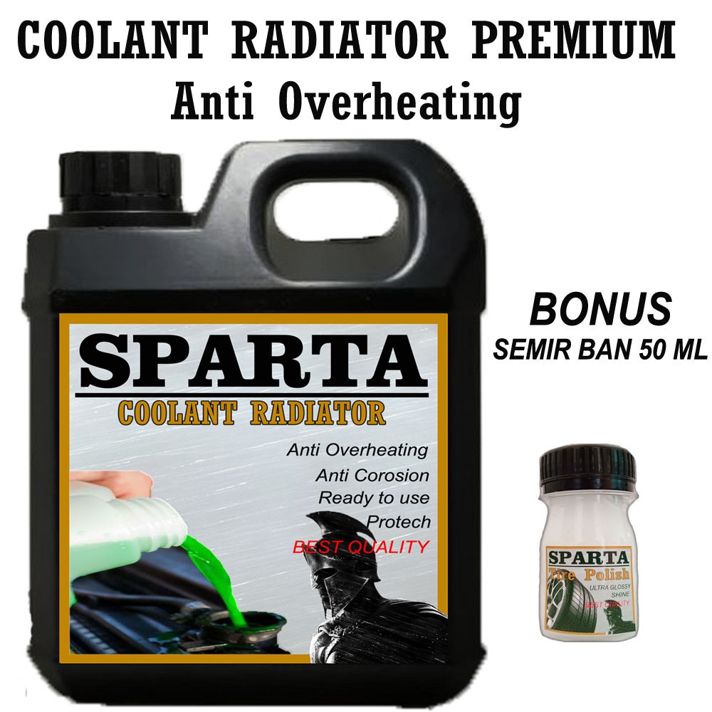 SPARTA Coolant RADIATOR - Air Radiator Motor Yamaha NMAX, Aerox, XSR, MT15 Radiator Coolant 1 Liter