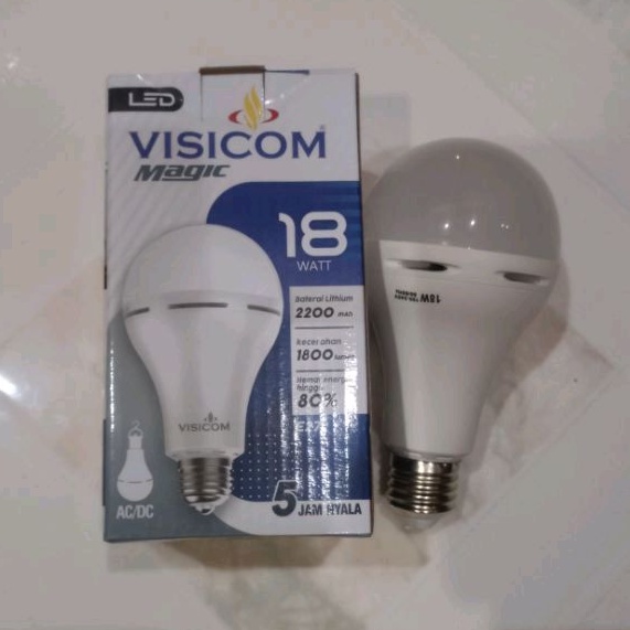 LAMPU LED EMERGENCY GARANSI VISICOM 18WATT